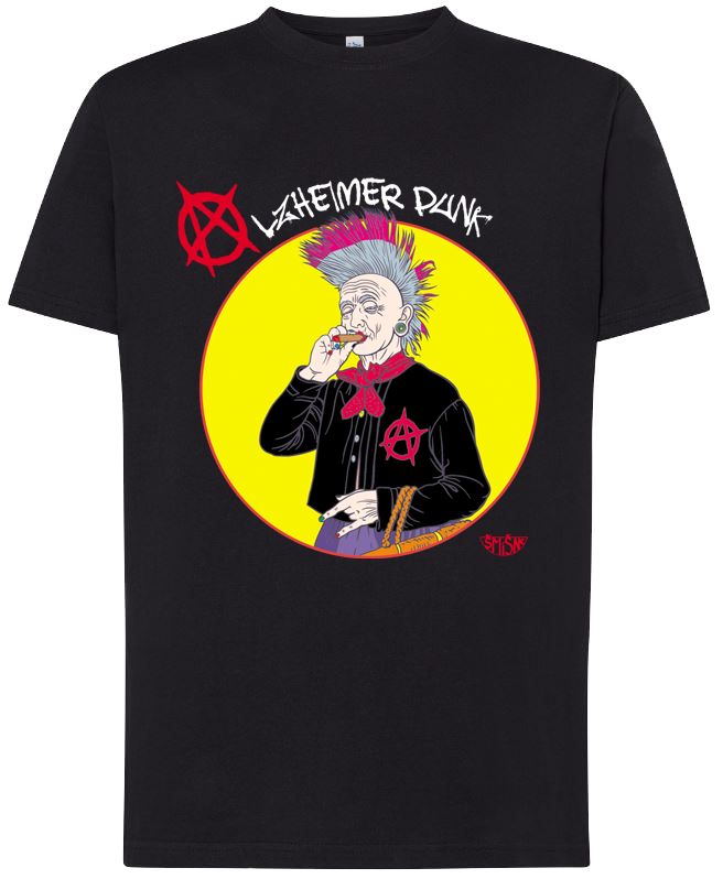 Tričko Alzheimer Punk